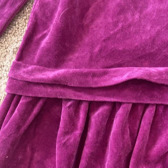 Hanna Andersson Velvet Dress Size 120 - Picture 2 of 4